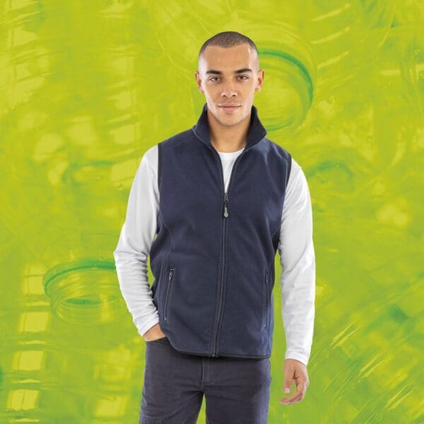 Recycelte Bodywarmer-Weste R904X