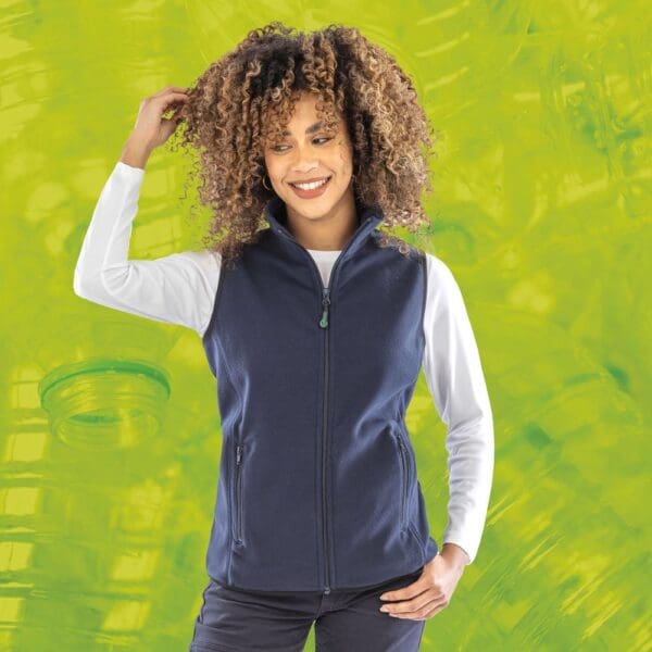 Recycelte Bodywarmer-Weste R904X