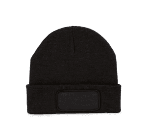 Recycelte Mütze mit Patch KP890
