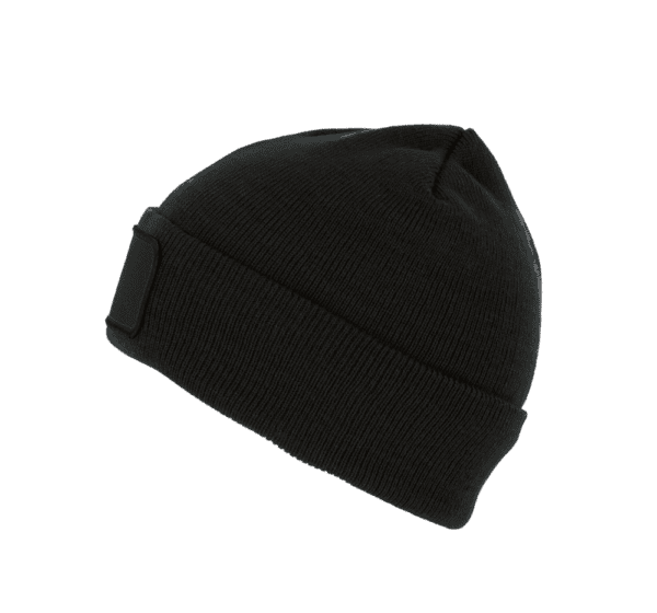 Recycelte Mütze mit Patch und Thinsulate-Futter KP891