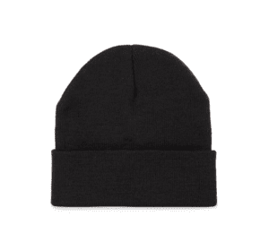 Recycelte Mütze mit Strickumschlag KP892