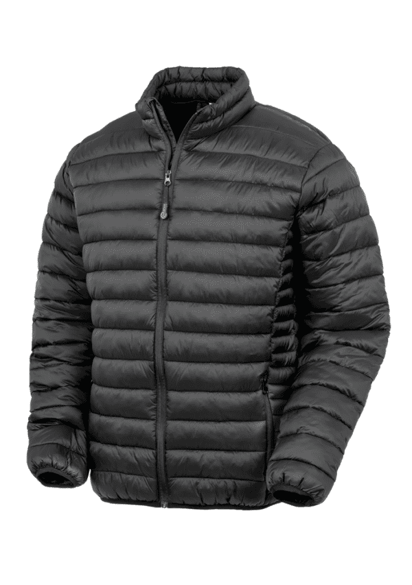 Recycelte Steppjacke ohne Kapuze