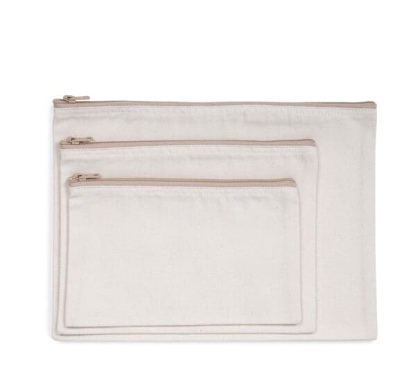 Recycelte kleine Tasche mit Reißverschluss KI5701
