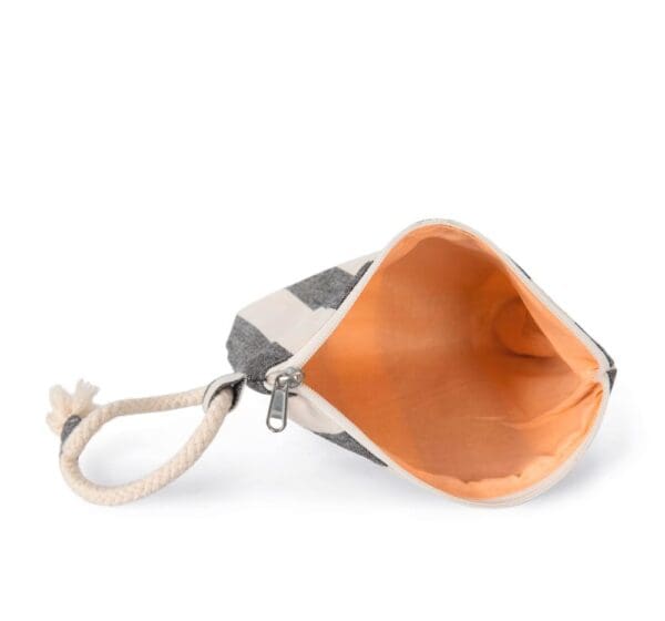 Recycelte kleine Tasche – Streifenmuster KI5705