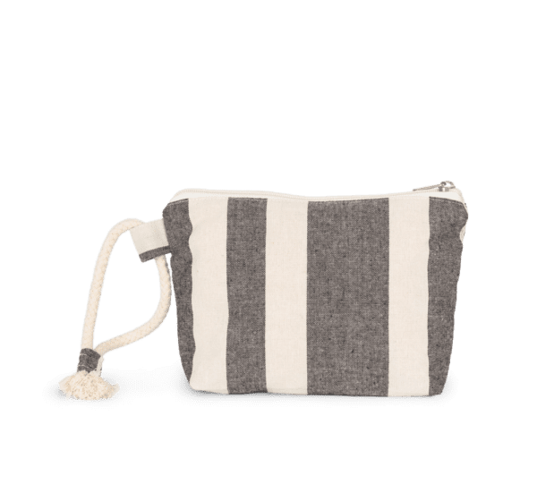 Recycelte kleine Tasche – Streifenmuster KI5705