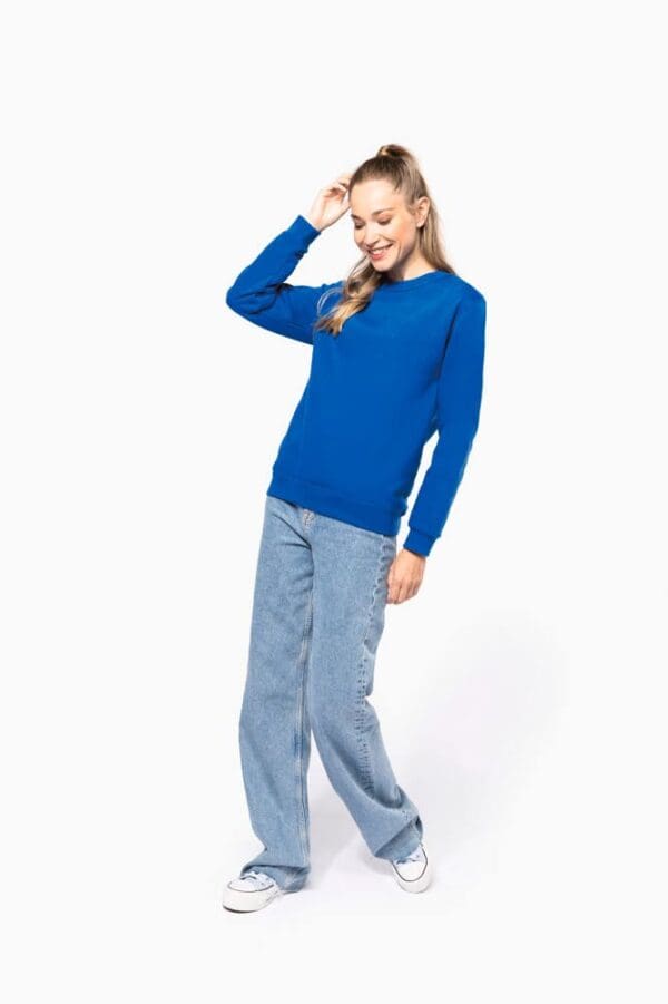 Recyceltes Unisex-Sweatshirt mit Rundhalsausschnitt