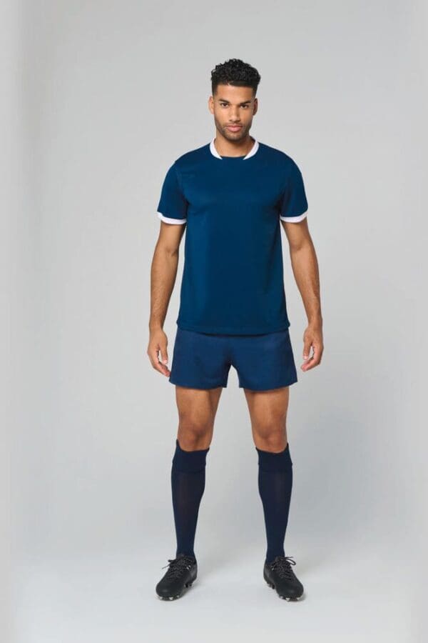 Rugby-Trikot mit kurzen Ärmeln, Unisex PA4027