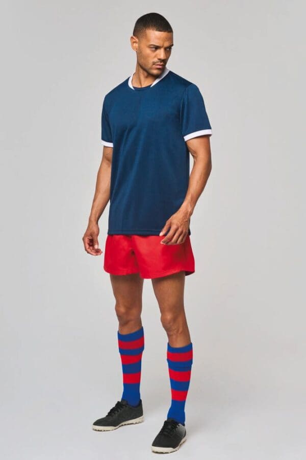 Rugby-Trikot mit kurzen Ärmeln, Unisex PA4027
