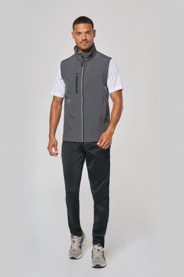 Softshelljacke mit abnehmbaren Ärmeln PA323