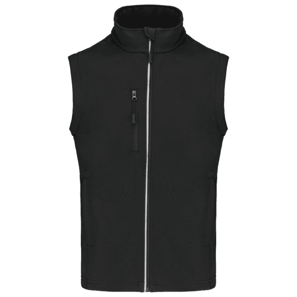 Softshelljacke mit abnehmbaren Ärmeln PA323