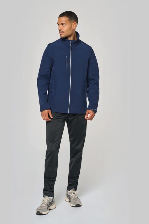 Softshelljacke mit abnehmbaren Ärmeln PA323