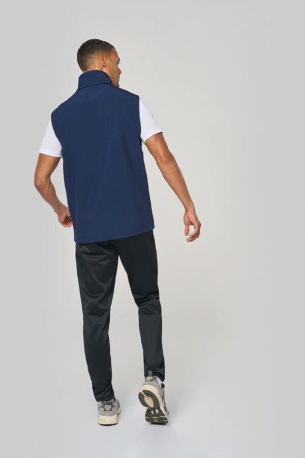 Softshelljacke mit abnehmbaren Ärmeln PA323