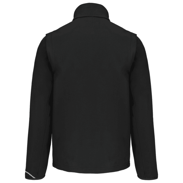 Softshelljacke mit abnehmbaren Ärmeln PA323