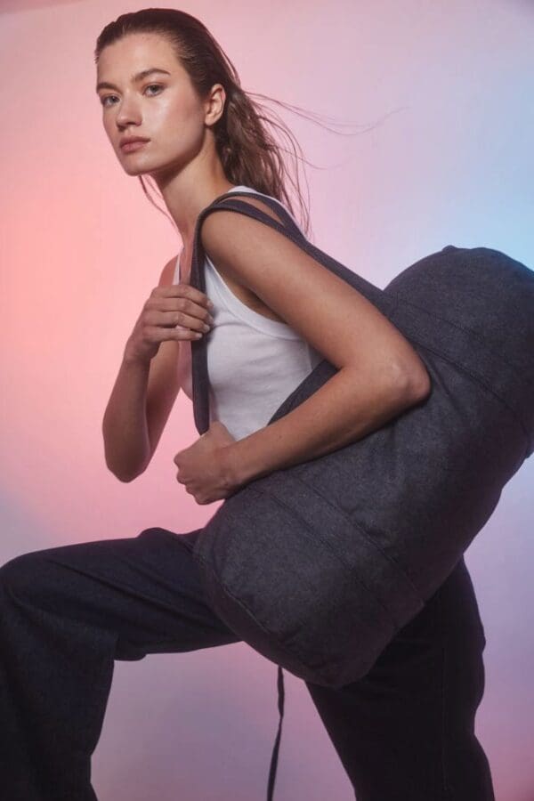 Sport- und Reisetasche aus Denim KI5606