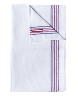 Spültuch mit 5 Streifen „Origine France garantie“ K139
