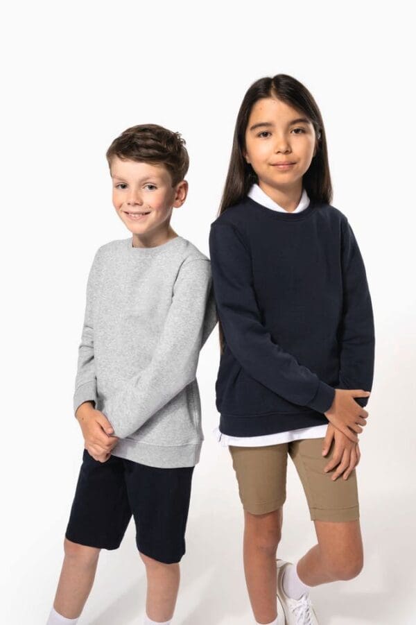 Sweatshirt mit Rundhalsausschnitt für Kinder