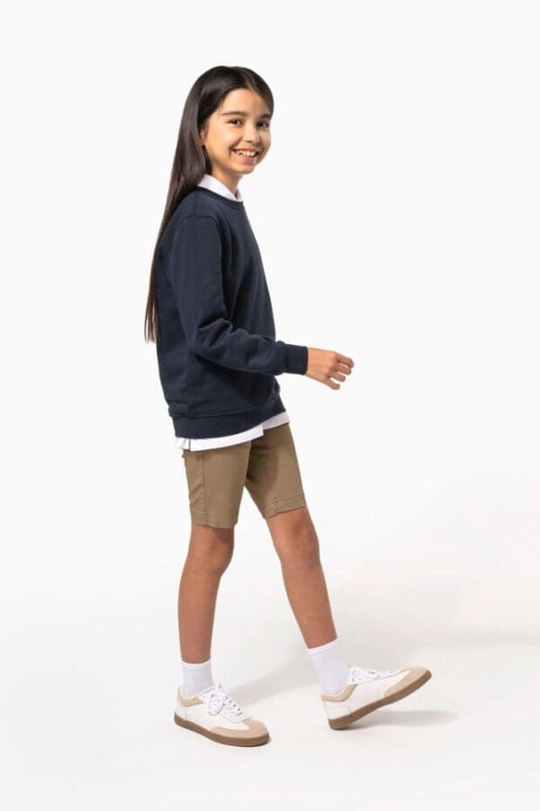 Sweatshirt mit Rundhalsausschnitt für Kinder