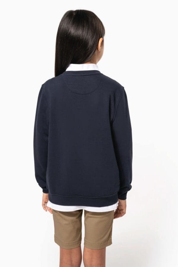 Sweatshirt mit Rundhalsausschnitt für Kinder