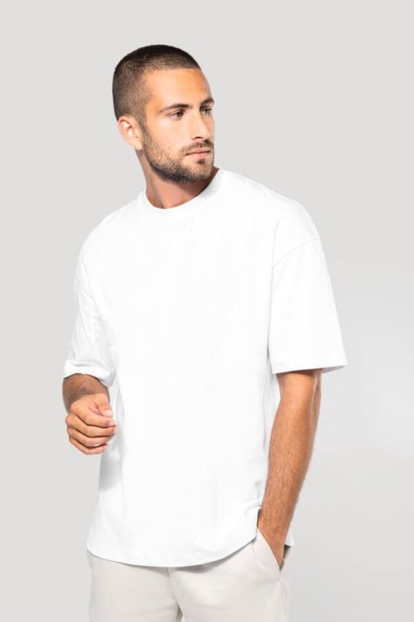 T-Shirt mit kurzen Ärmeln, Unisex, Oversize K3008