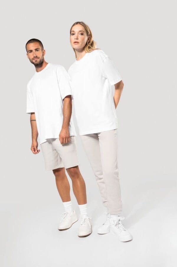 T-Shirt mit kurzen Ärmeln, Unisex, Oversize K3008