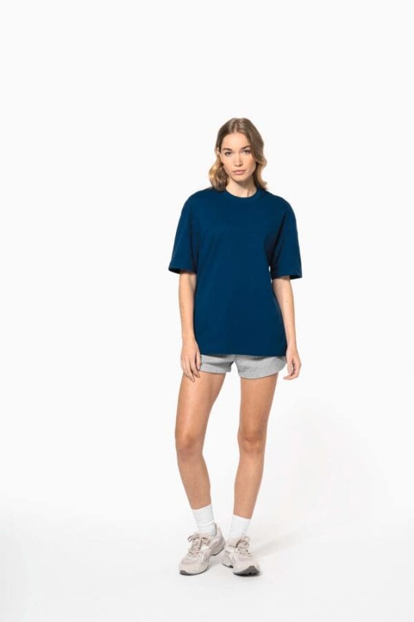T-Shirt mit kurzen Ärmeln, Unisex, Oversize K3008