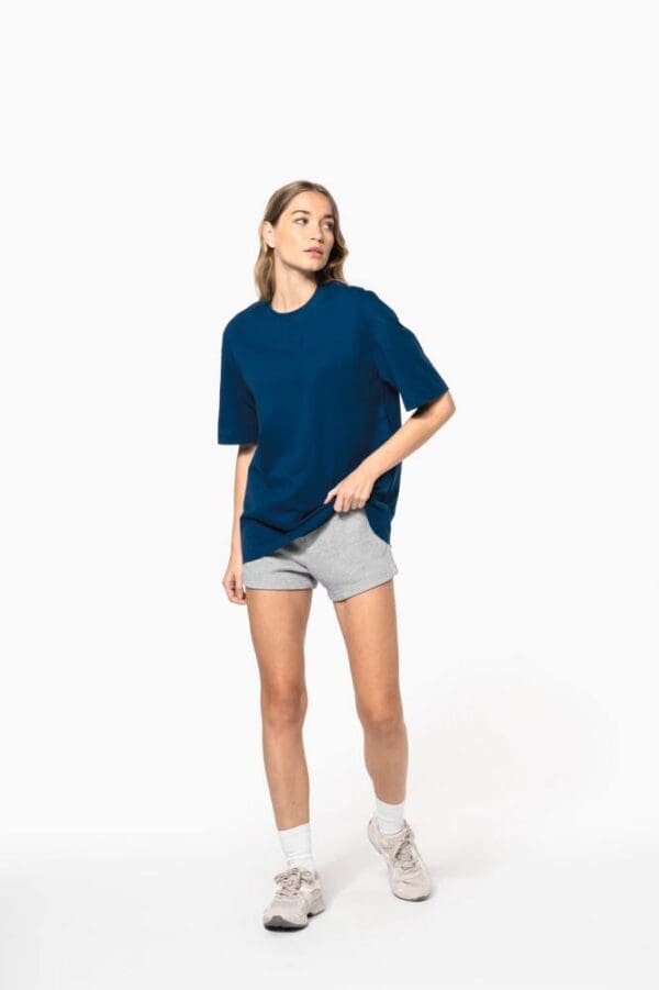 T-Shirt mit kurzen Ärmeln, Unisex, Oversize K3008