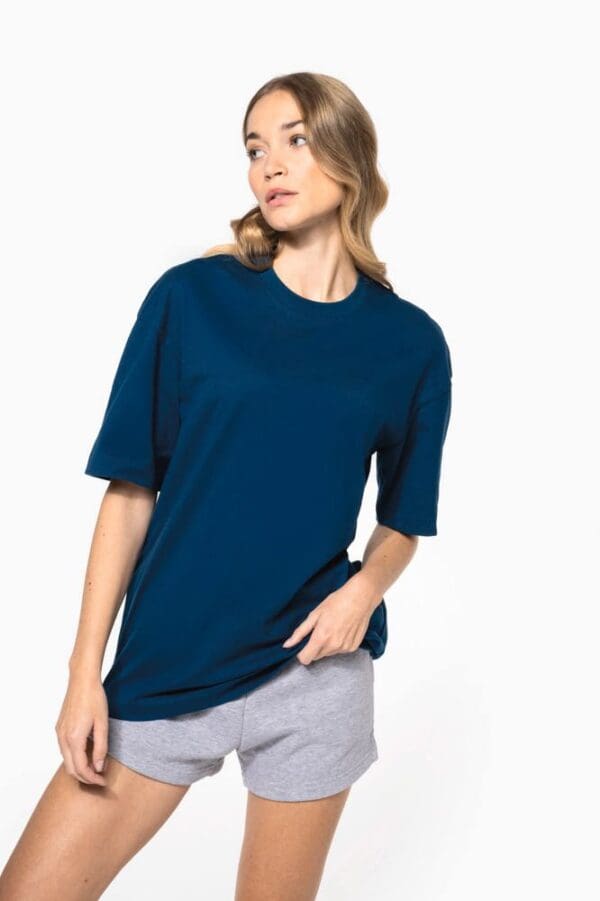 T-Shirt mit kurzen Ärmeln, Unisex, Oversize K3008