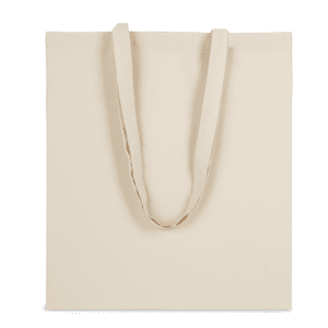 Tote Bag aus recyceltem Stoff mit Baumwolleffekt KI3207
