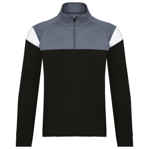Trainings-Sweatshirt mit 1/4 Reißverschluss für Kinder PA388