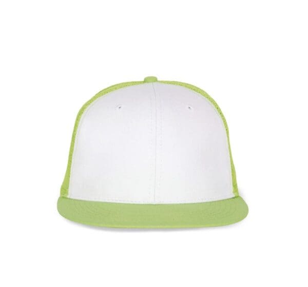 Trucker-Cap - 6-Panels-Kappe, Flachschirm KP113
