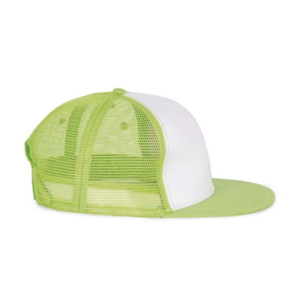 Trucker-Cap - 6-Panels-Kappe, Flachschirm KP113