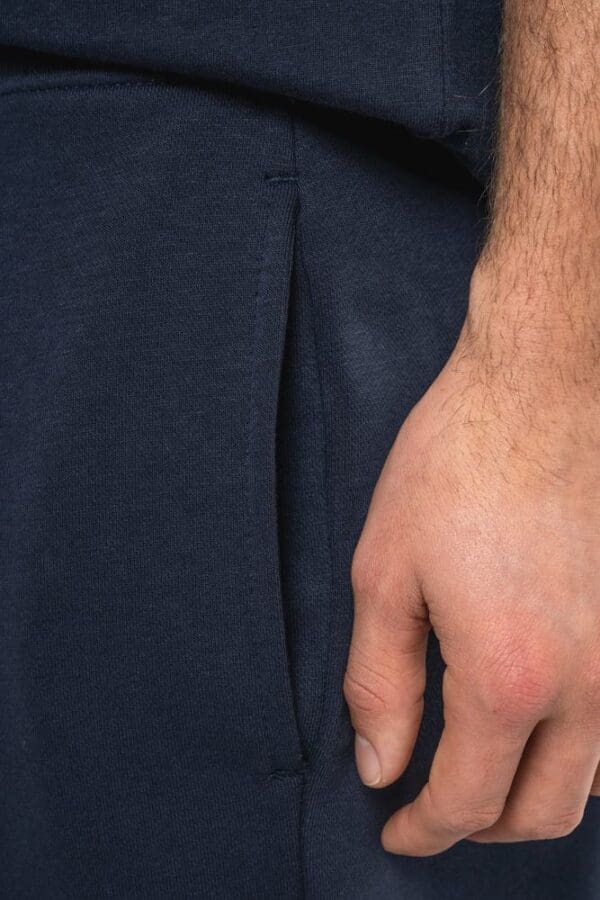Umweltfreundliche Bermuda-Shorts für Herren aus ungebürstetem Molton K757