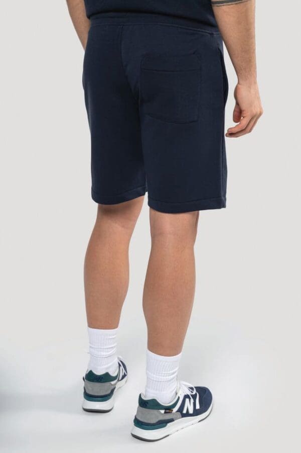 Umweltfreundliche Bermuda-Shorts für Herren aus ungebürstetem Molton K757