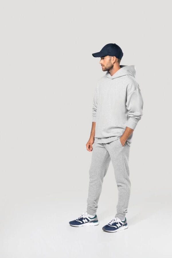 Umweltfreundliche Herrenhose aus ungebürstetem Molton K758