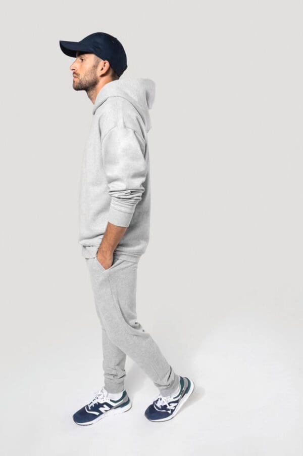 Umweltfreundliche Herrenhose aus ungebürstetem Molton K758