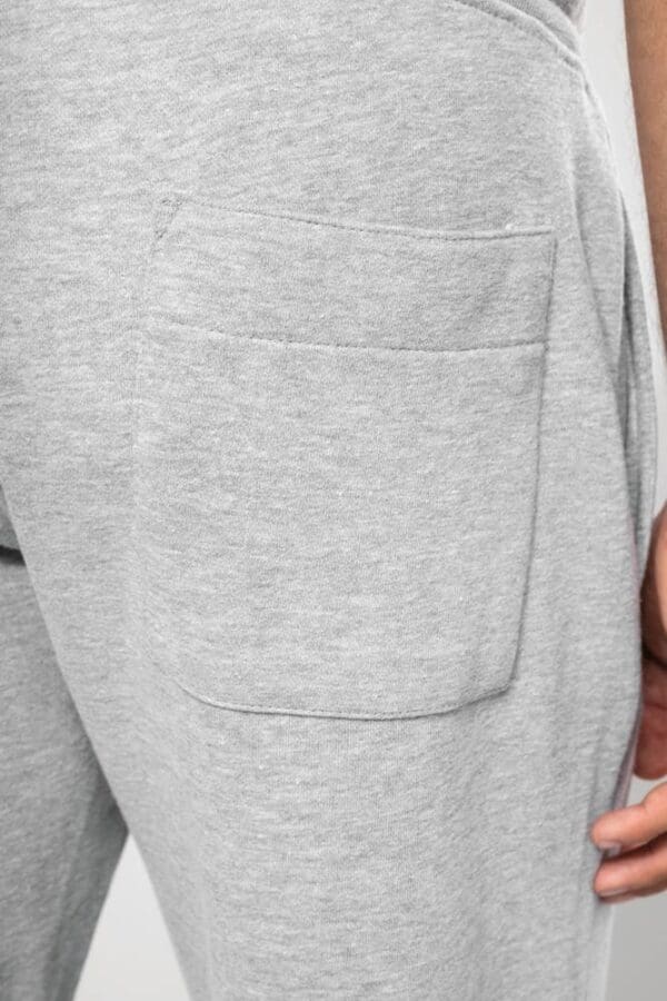 Umweltfreundliche Herrenhose aus ungebürstetem Molton K758