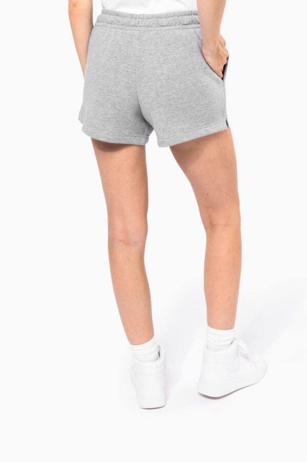 Umweltfreundliche Shorts aus gebürstetem Molton für Damen K799