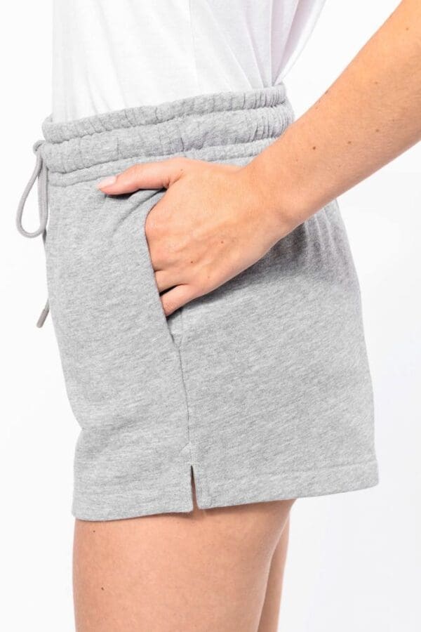 Umweltfreundliche Shorts aus gebürstetem Molton für Damen K799