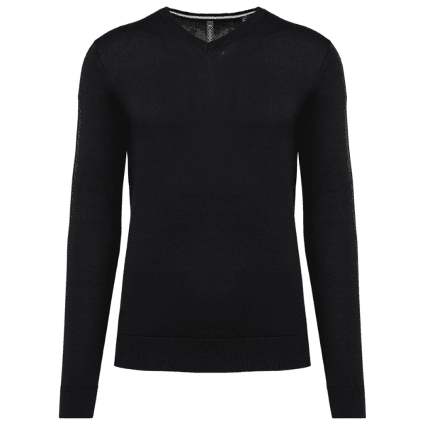 Umweltfreundlicher Herrenpullover mit V-Ausschnitt K980