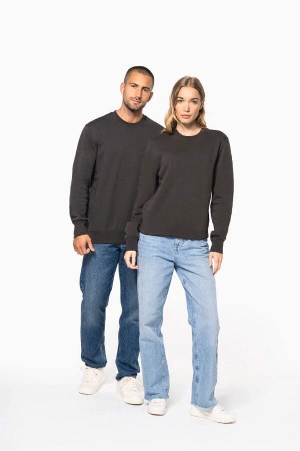 Umweltfreundliches Sweatshirt mit Rundhalsausschnitt