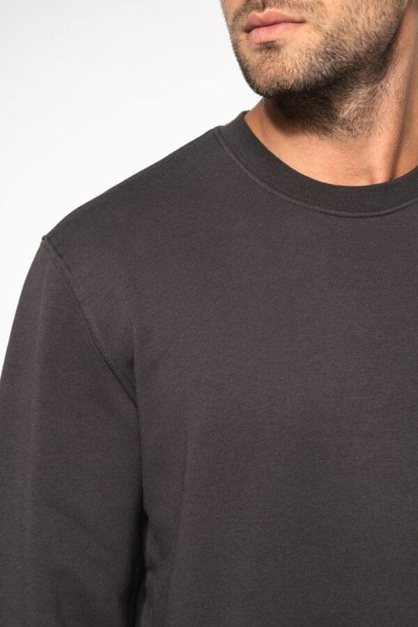 Umweltfreundliches Sweatshirt mit Rundhalsausschnitt