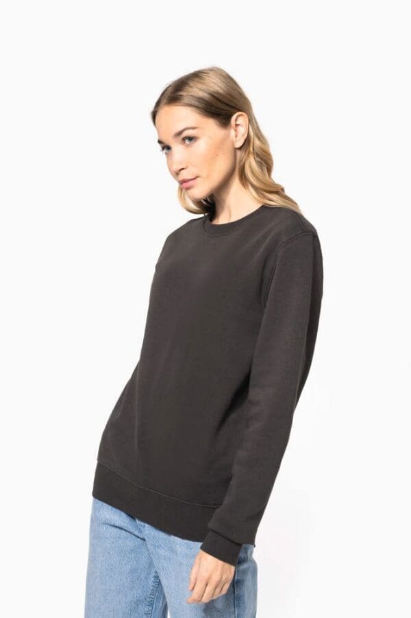 Umweltfreundliches Sweatshirt mit Rundhalsausschnitt