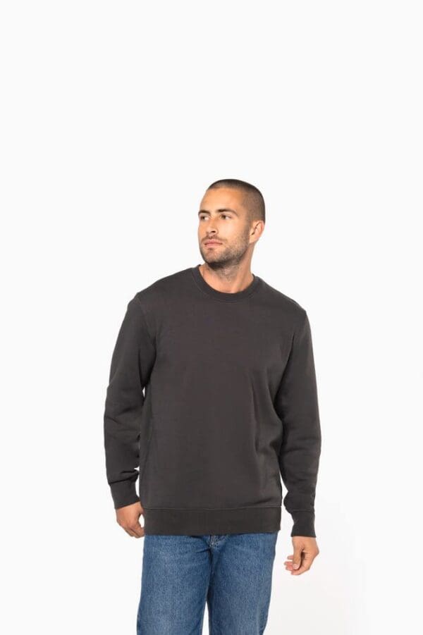 Umweltfreundliches Sweatshirt mit Rundhalsausschnitt