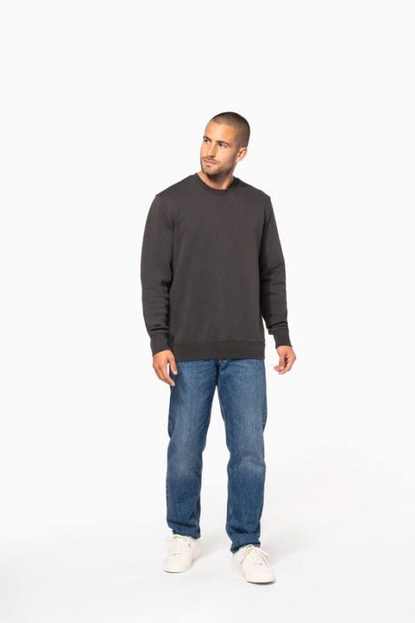 Umweltfreundliches Sweatshirt mit Rundhalsausschnitt