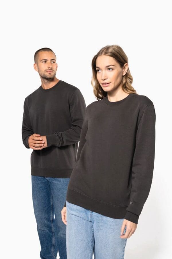 Umweltfreundliches Sweatshirt mit Rundhalsausschnitt