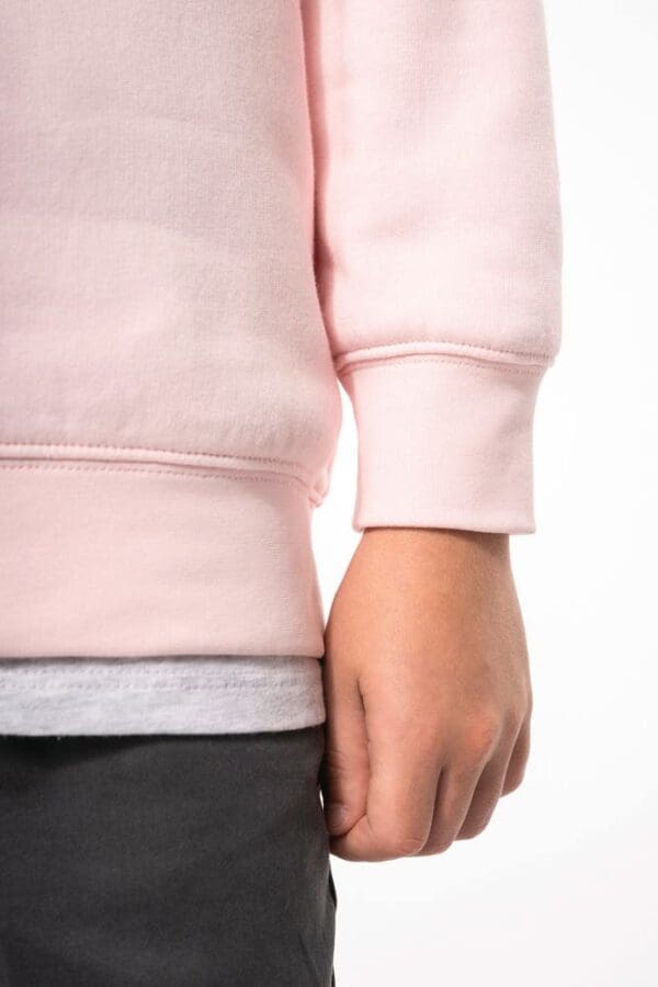 Umweltfreundliches Sweatshirt mit Rundhalsausschnitt für Kinder