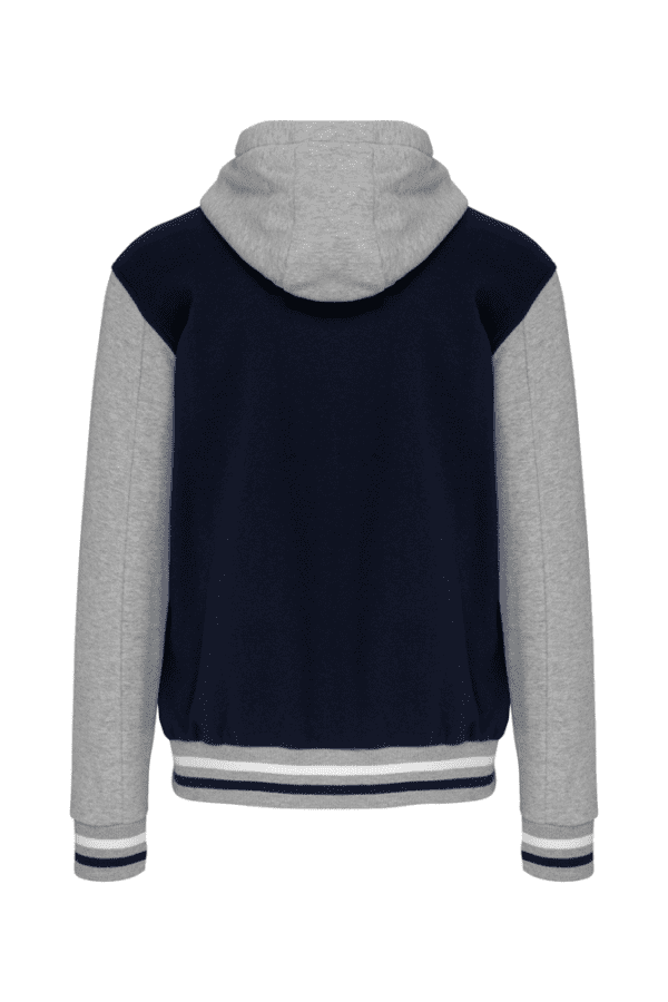 Unisex College Jacke mit Kapuze K4003