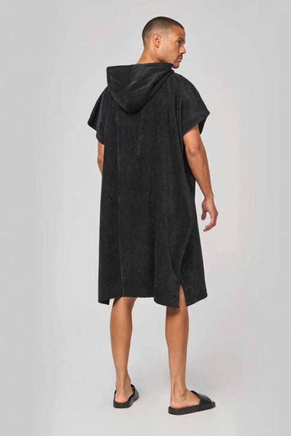 Unisex-Frottee-Poncho mit Kapuze PA581