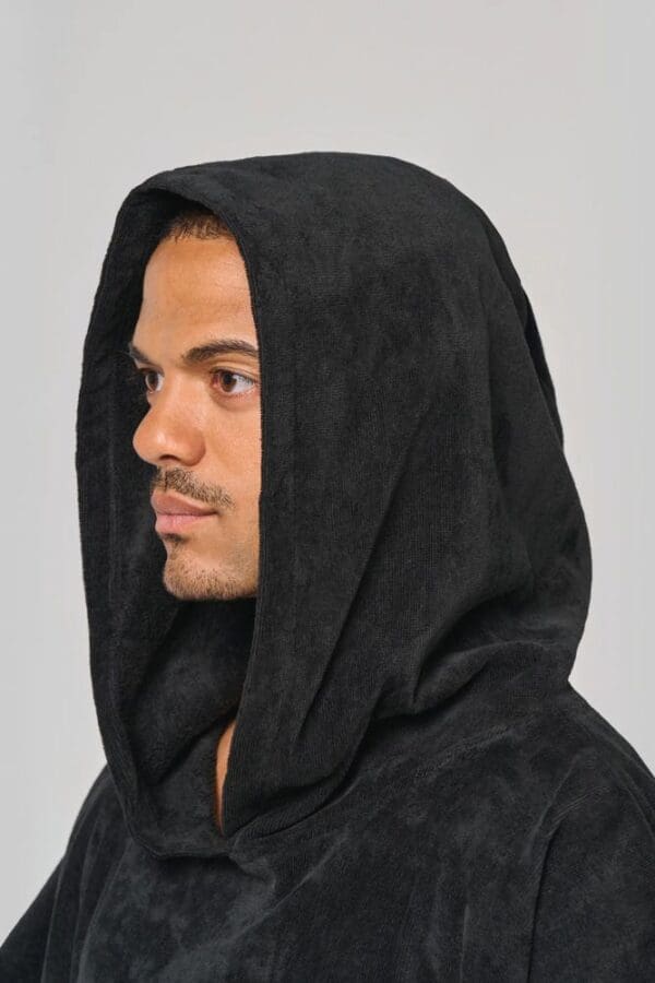 Unisex-Frottee-Poncho mit Kapuze PA581