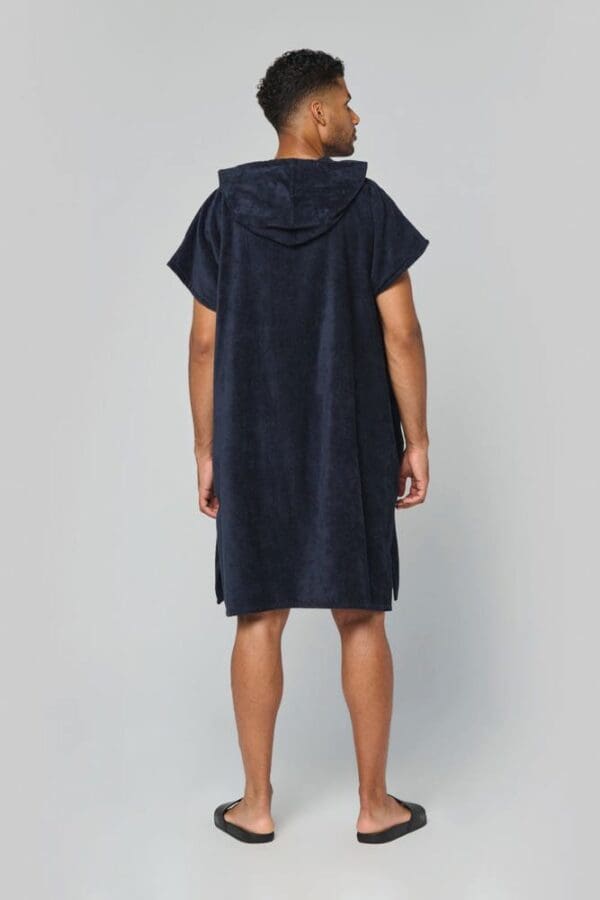 Unisex-Frottee-Poncho mit Kapuze PA581